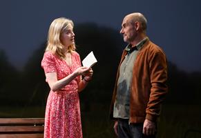 Isabelle Carré et Bernard Campan sur scène