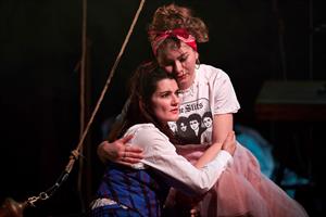La troupe sur scène