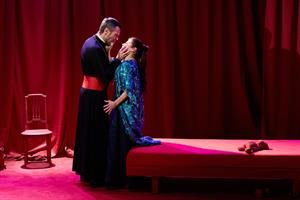 Comédiens sur scène