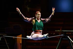 Des artistes de cirque