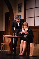 Les comédiens lors d'un filage