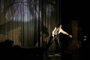 Clément Vieu dans la peau de Walt Disney