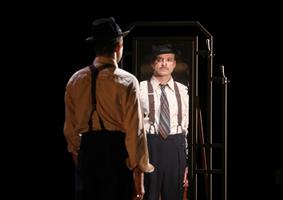 Clément Vieu dans la peau de Walt Disney