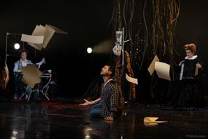 La troupe du spectacle