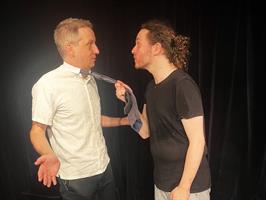 Comédiens sur scène