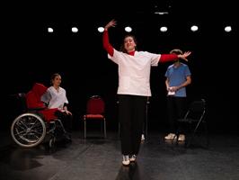 Comédiens sur scène