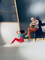 Danseuse et musicien