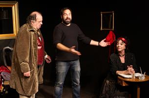 Céleste Mogador au Guichet