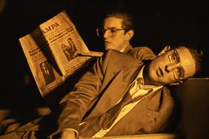 Des comédiens sur scène