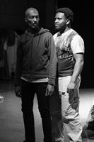 Comédiens noir et blanc