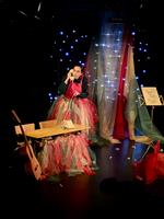 Deux comédiennes sur scène