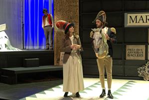 La troupe sur scène