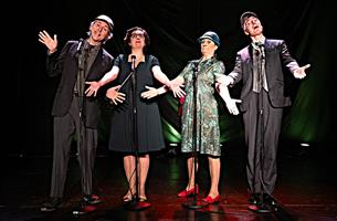 Le nouveau spectacle d'humour musical de l'irrésistible quatuor vocal.