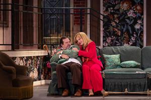 Les comédiens sur scène