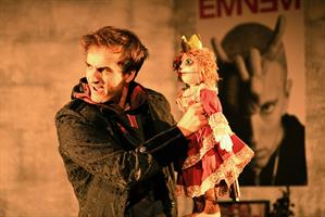 Le comédien sur scène