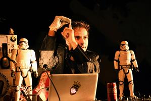 Le comédien sur scène