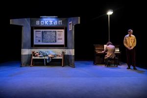 Les comédiens sur scène