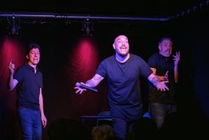 le trio sur scène