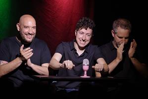 le trio sur scène