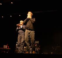Gérard Lanvin & Olivier Marchal sur scène