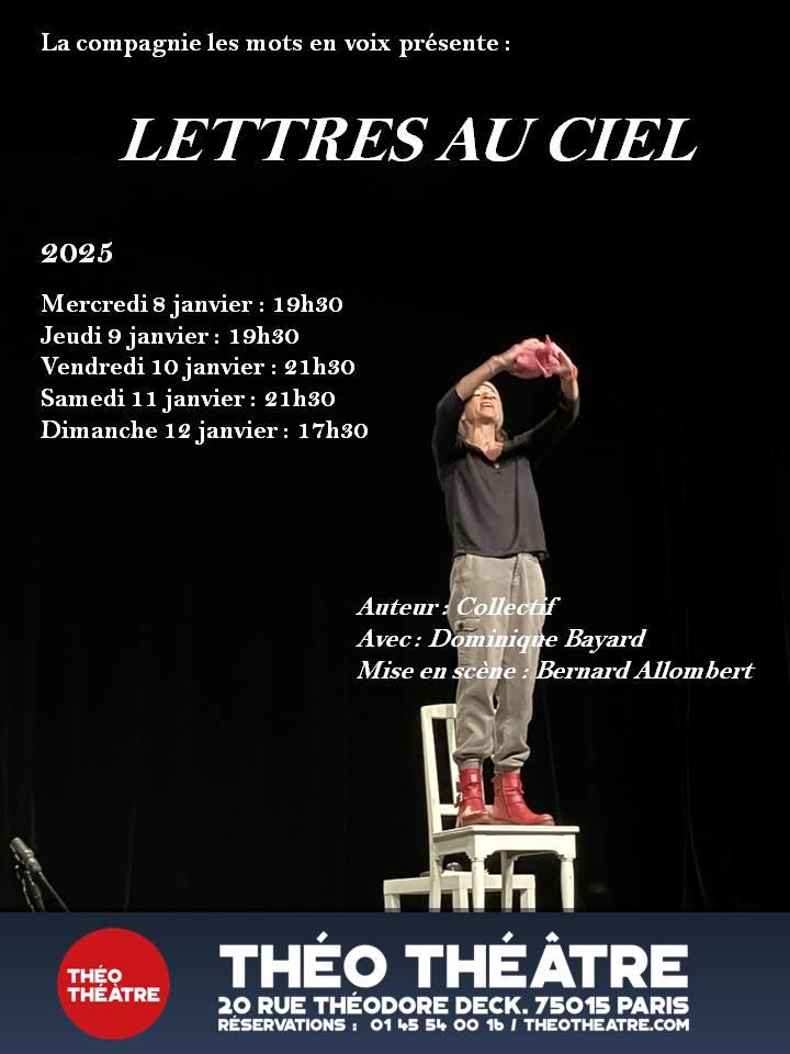 Lettres au ciel - Théo Théâtre | THEATREonline