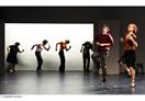 Esmérate (Fais de ton mieux) : photo de scène avec les 6 comédiens danseurs