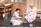 infirmières et bain de pied