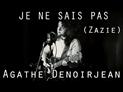 Agathe Denoirjean - Premier chapitre : JE NE SAIS PAS (Zazie cover)