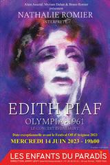 Olympia 61 : Nathalie Romier chante Piaf jusqu'à 45% de réduction