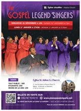 Concert Gospel du Nouvel An avec The Legend Singers jusqu'à 16% de réduction